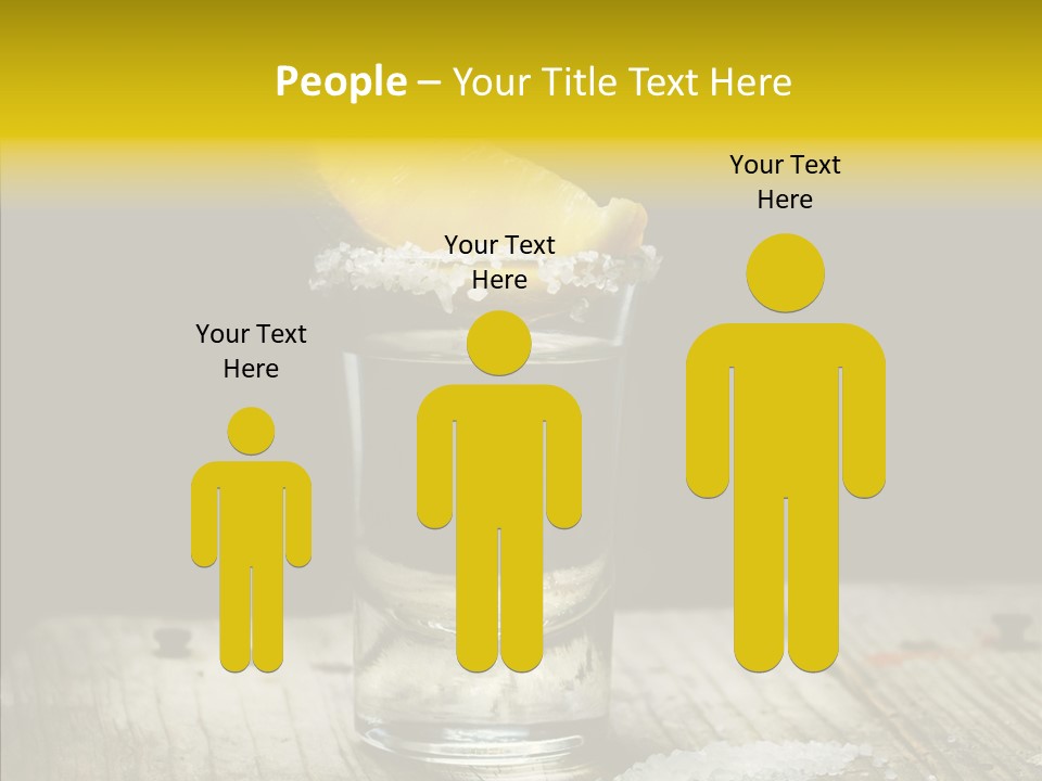 Shot Refreshment Close Up PowerPoint Template