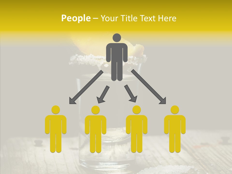 Shot Refreshment Close Up PowerPoint Template