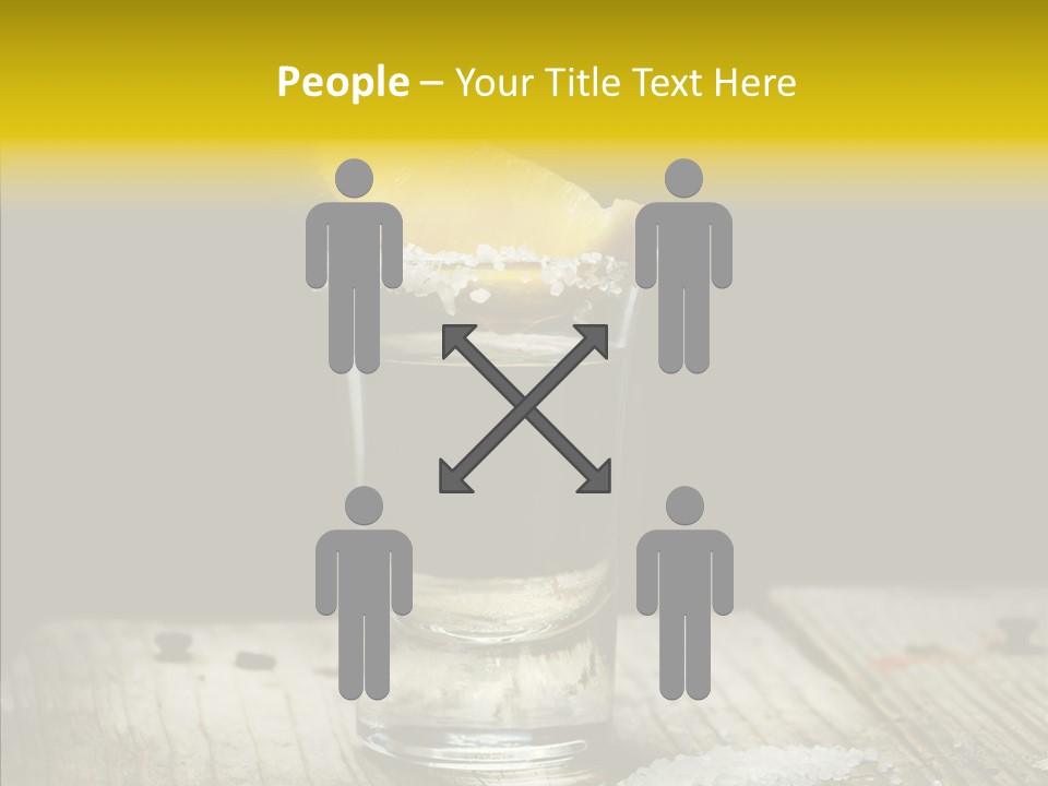 Shot Refreshment Close Up PowerPoint Template