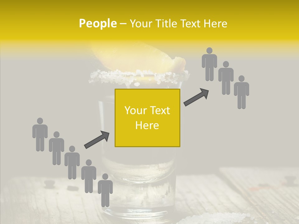 Shot Refreshment Close Up PowerPoint Template