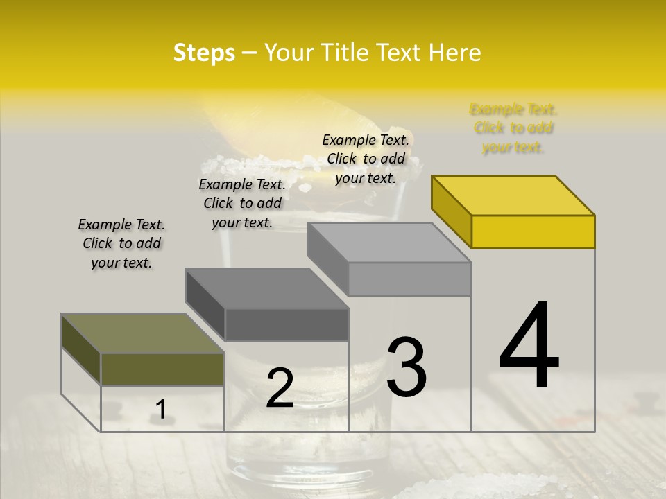 Shot Refreshment Close Up PowerPoint Template