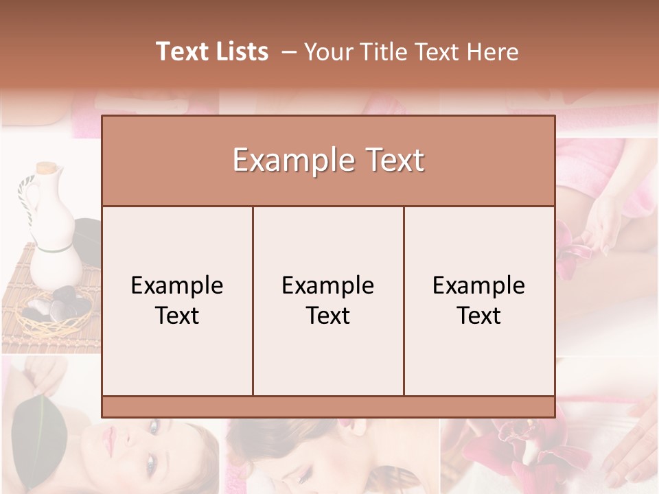 Health Background Leisure PowerPoint Template