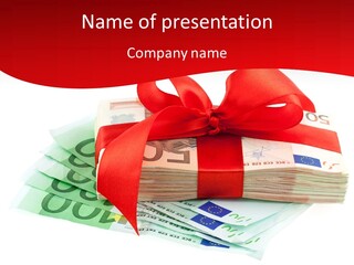 Reward Offer Saving PowerPoint Template