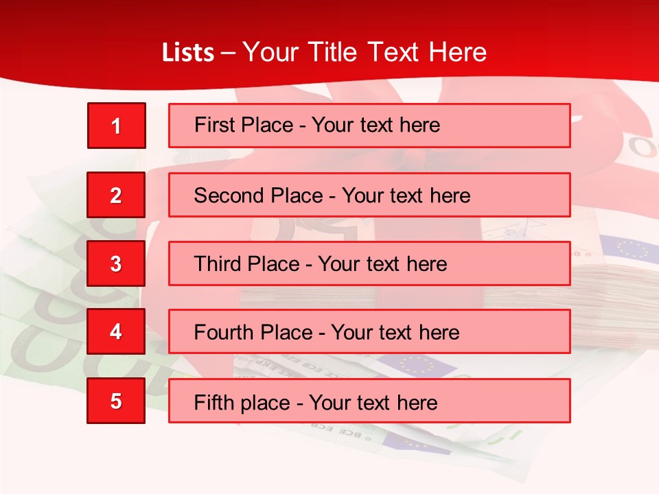 Reward Offer Saving PowerPoint Template