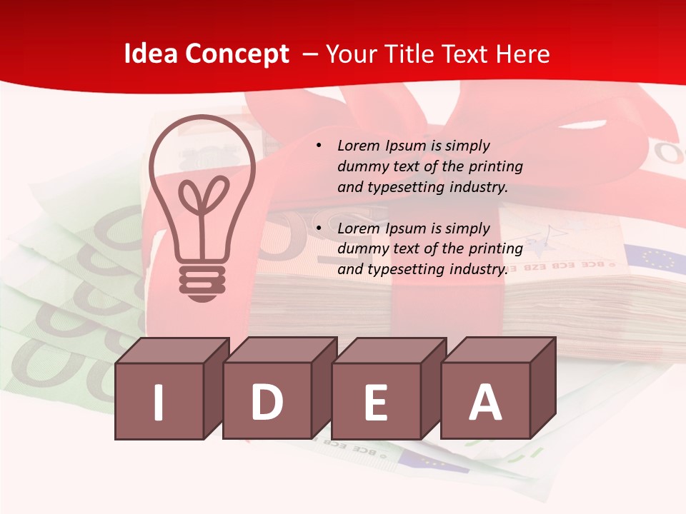 Reward Offer Saving PowerPoint Template