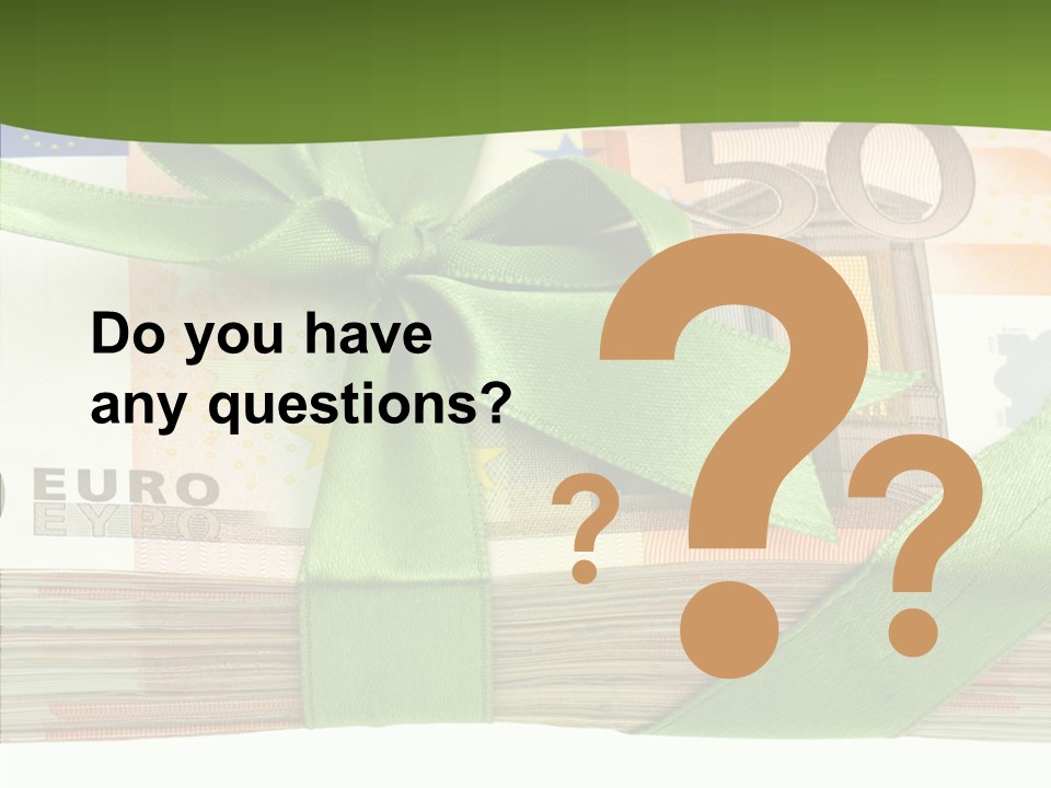 Birthday Gift Crisis PowerPoint Template