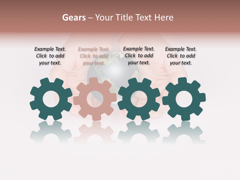 Person International Ecological PowerPoint Template