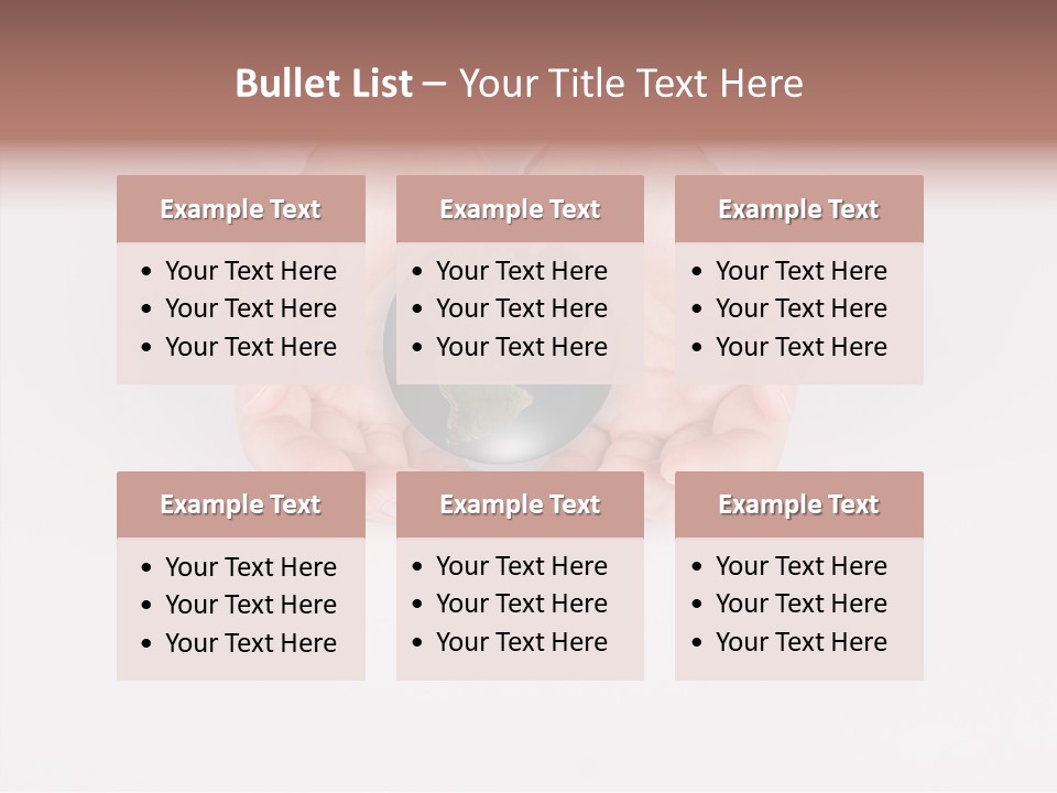 Person International Ecological PowerPoint Template