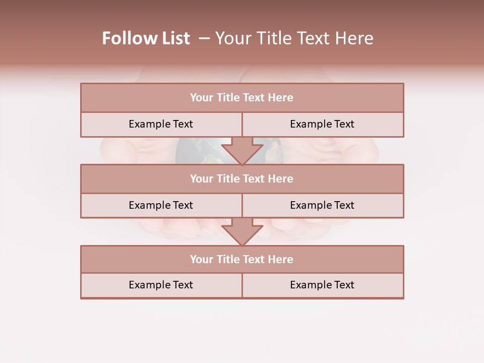 Person International Ecological PowerPoint Template