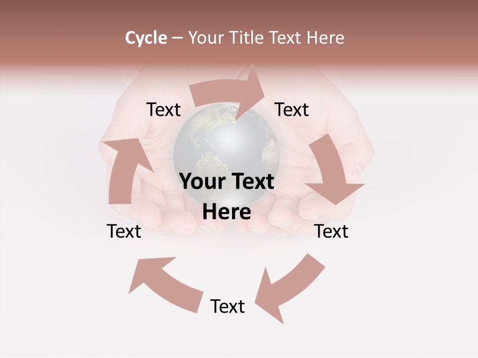 Person International Ecological PowerPoint Template