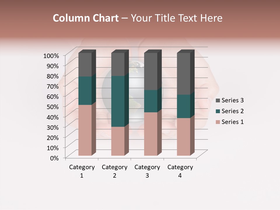 Person International Ecological PowerPoint Template