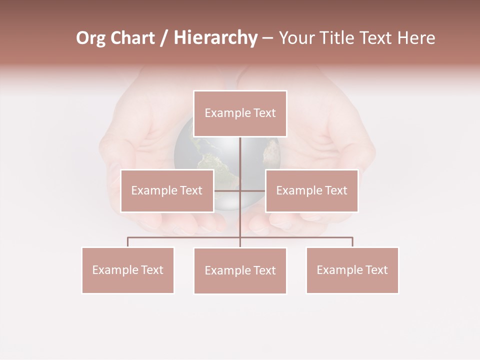 Person International Ecological PowerPoint Template
