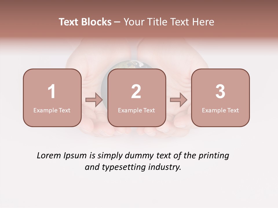 Person International Ecological PowerPoint Template