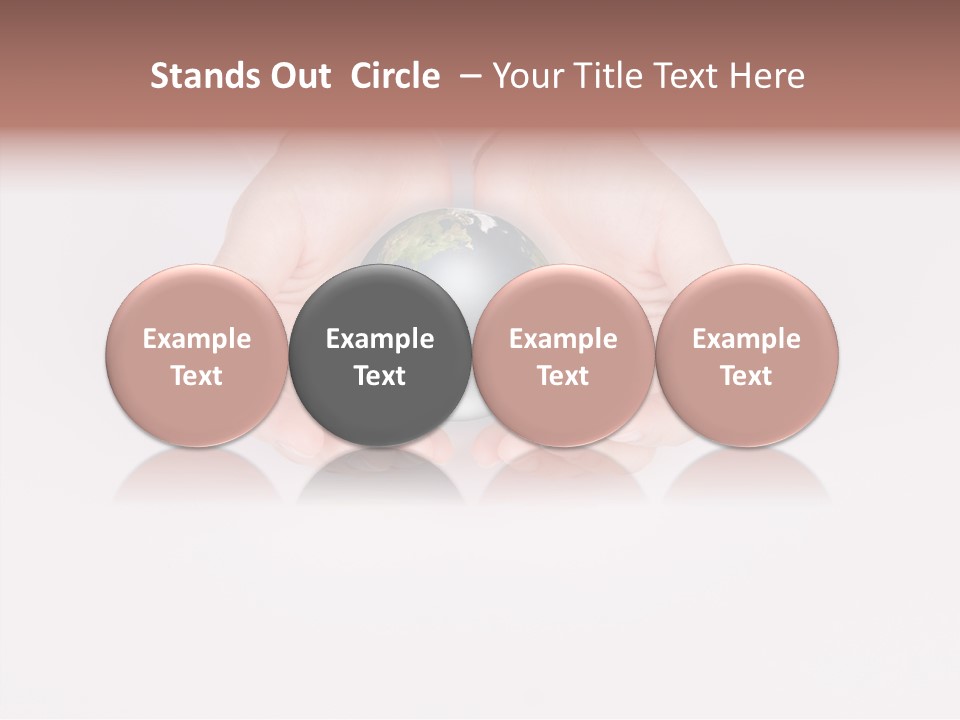 Person International Ecological PowerPoint Template