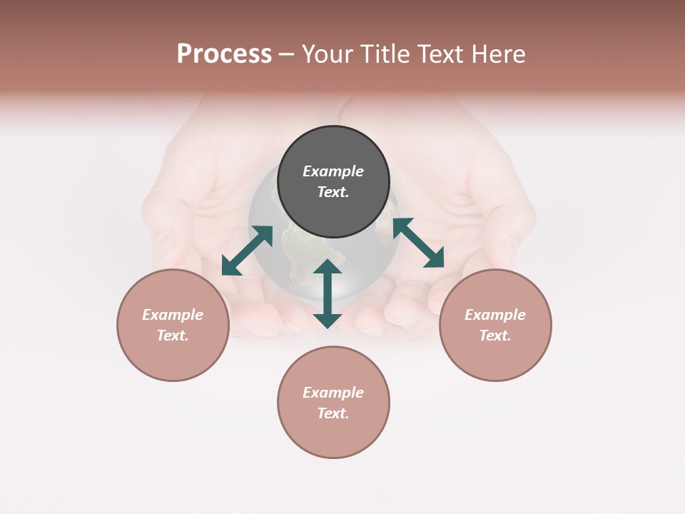 Person International Ecological PowerPoint Template
