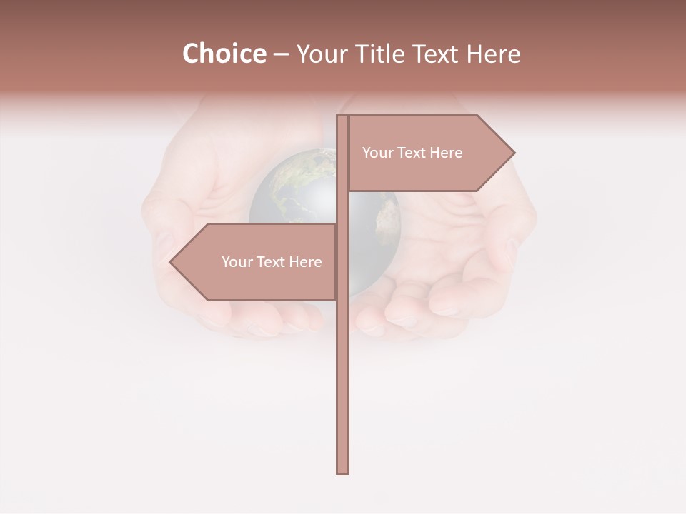 Person International Ecological PowerPoint Template