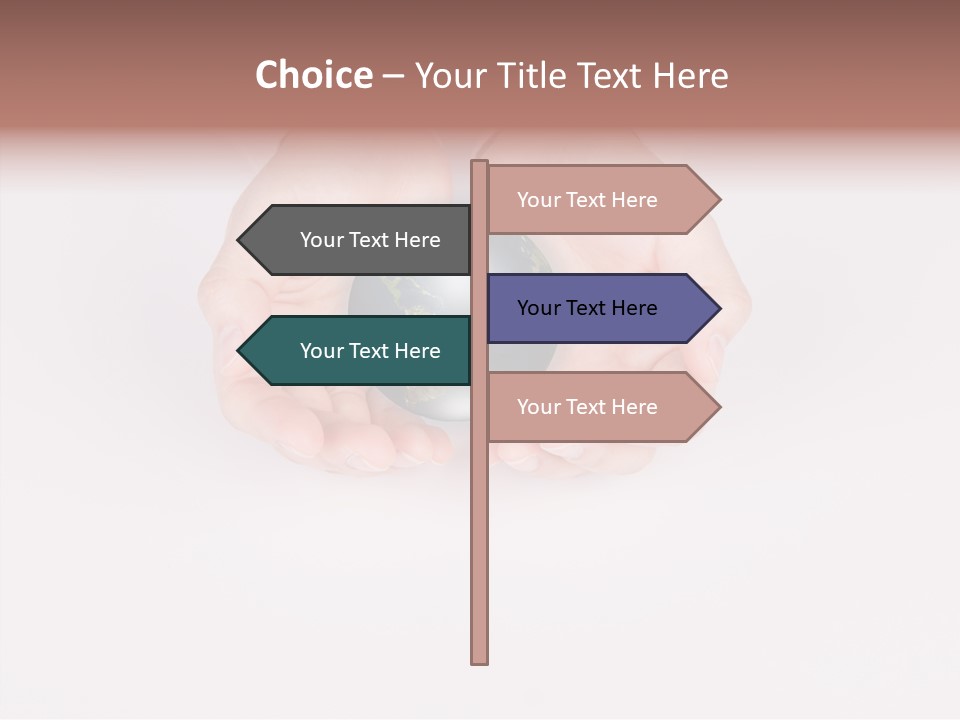 Person International Ecological PowerPoint Template