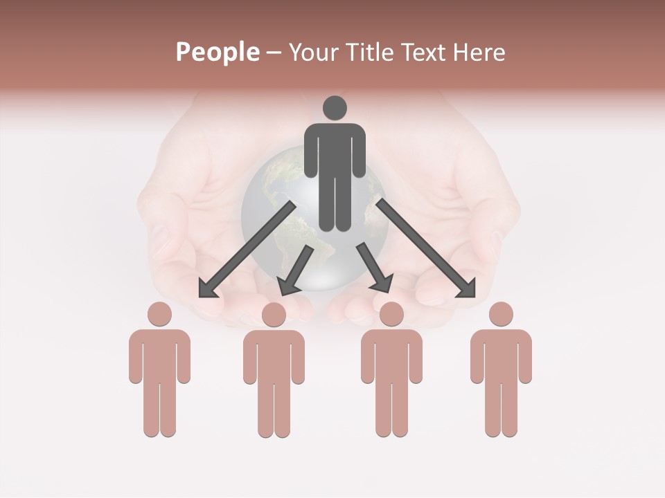 Person International Ecological PowerPoint Template
