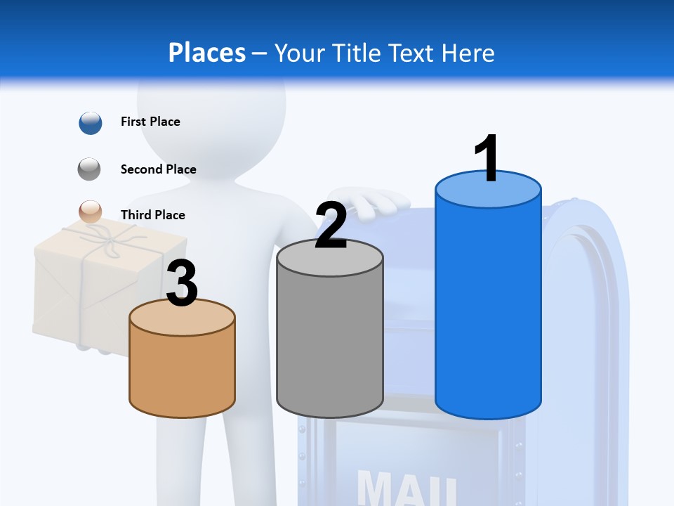 Messenger Postage Packet PowerPoint Template