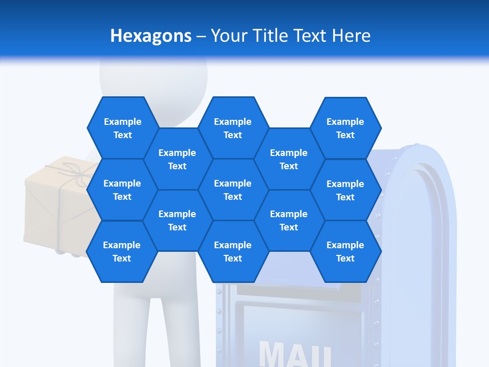 Messenger Postage Packet PowerPoint Template