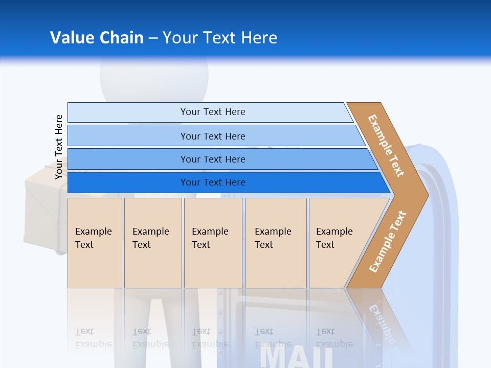 Messenger Postage Packet PowerPoint Template