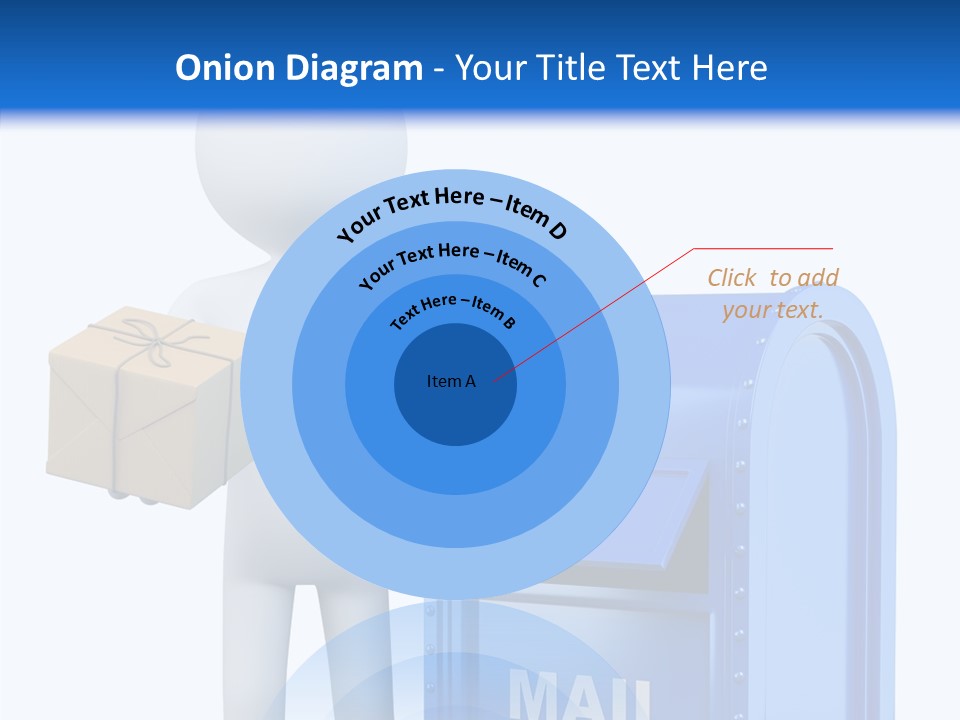 Messenger Postage Packet PowerPoint Template