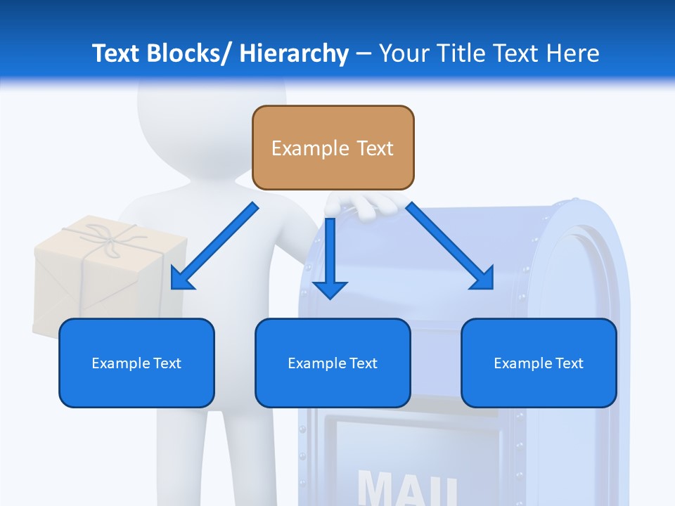 Messenger Postage Packet PowerPoint Template