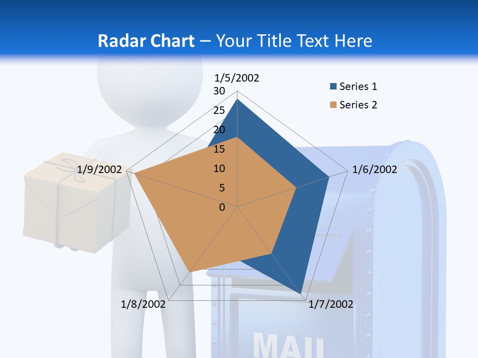 Messenger Postage Packet PowerPoint Template