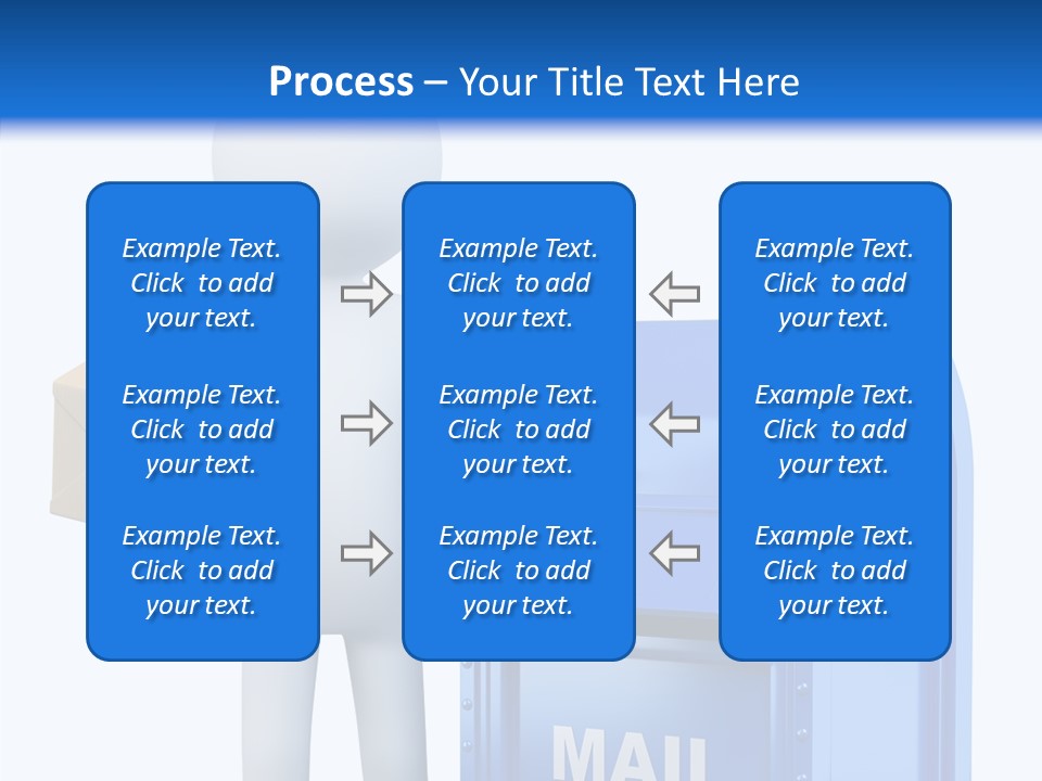 Messenger Postage Packet PowerPoint Template