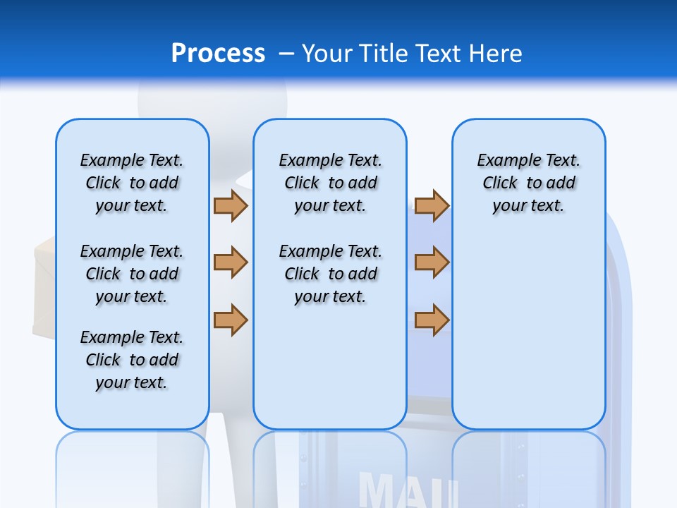 Messenger Postage Packet PowerPoint Template