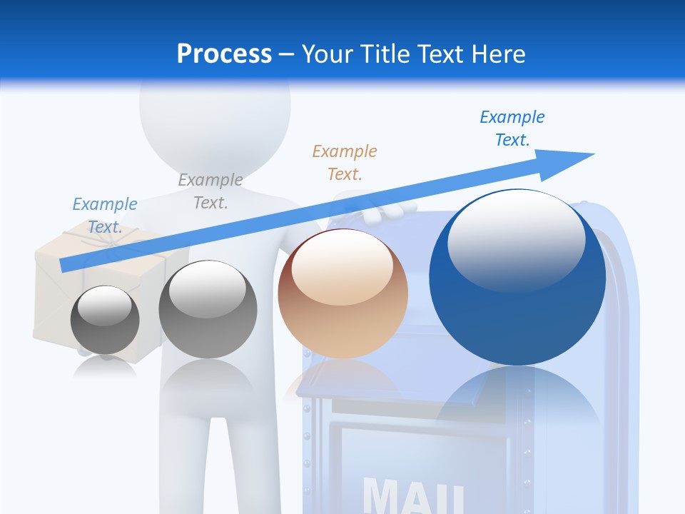 Messenger Postage Packet PowerPoint Template