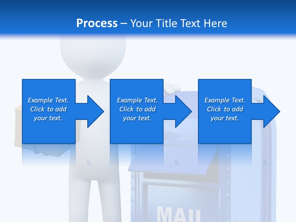 Messenger Postage Packet PowerPoint Template