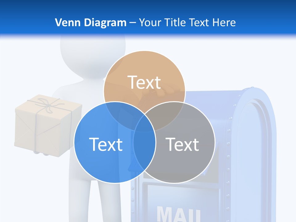 Messenger Postage Packet PowerPoint Template