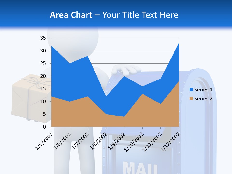 Messenger Postage Packet PowerPoint Template