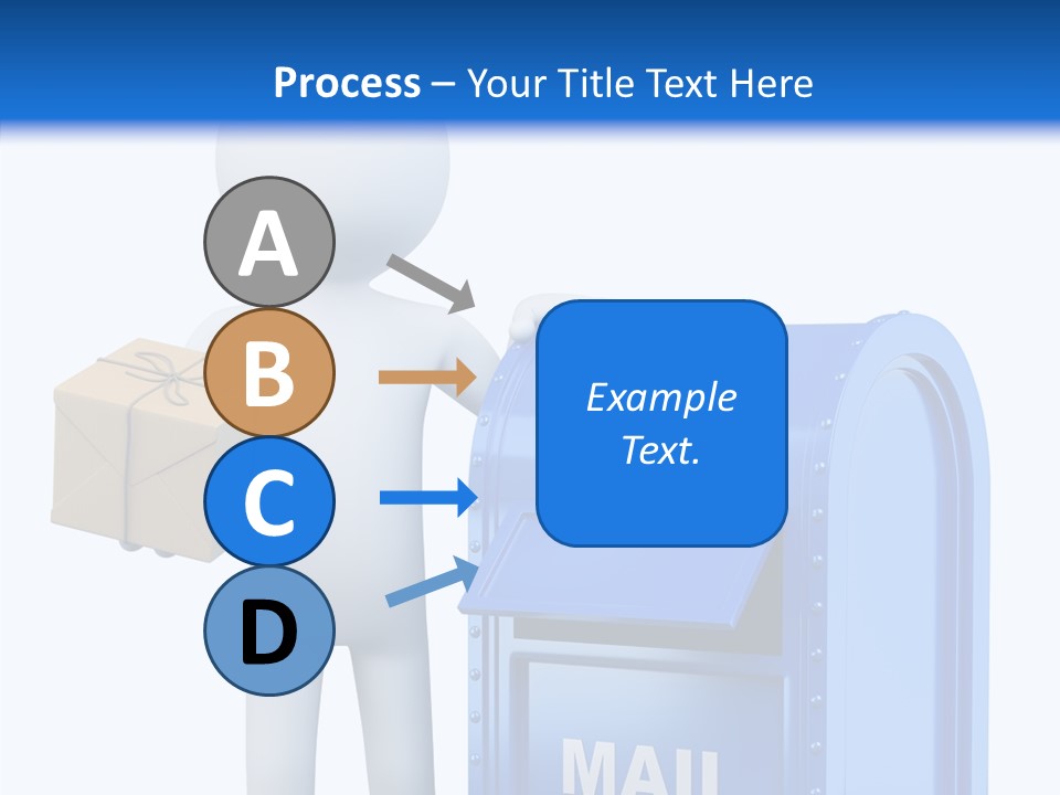 Messenger Postage Packet PowerPoint Template