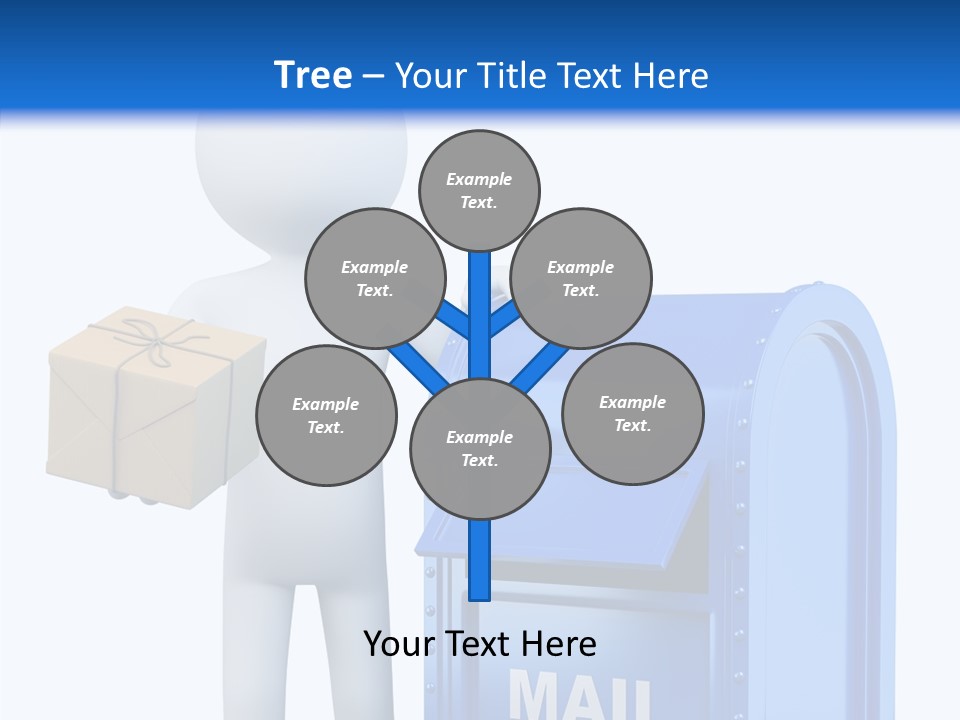 Messenger Postage Packet PowerPoint Template