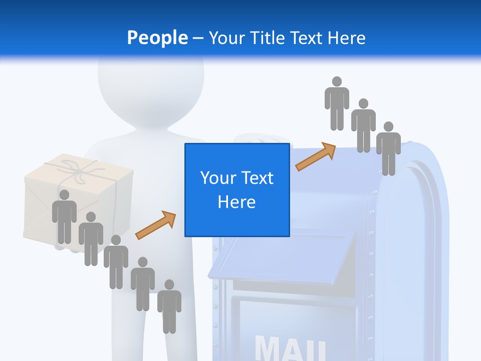 Messenger Postage Packet PowerPoint Template