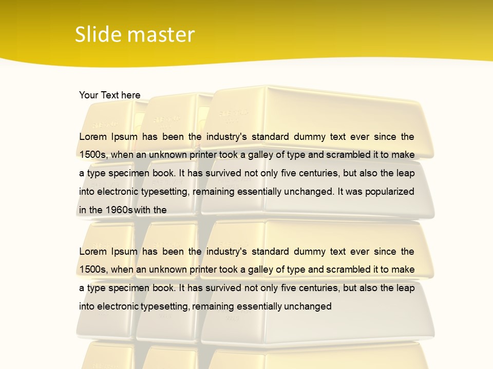 Platinum Stacked Reserve PowerPoint Template