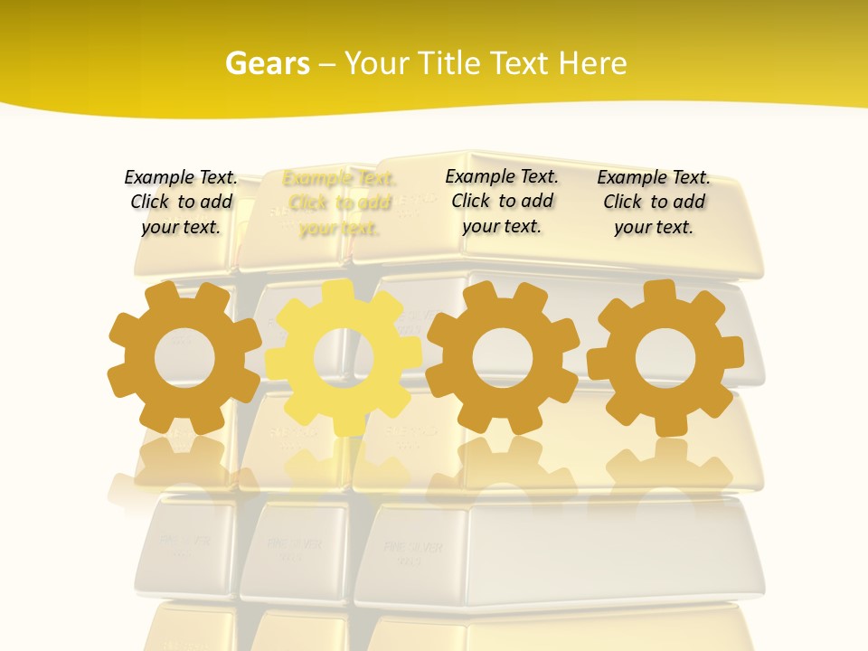 Platinum Stacked Reserve PowerPoint Template