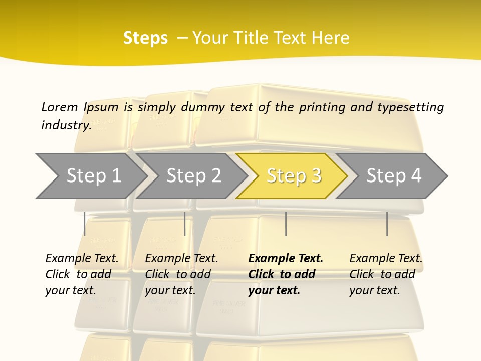 Platinum Stacked Reserve PowerPoint Template
