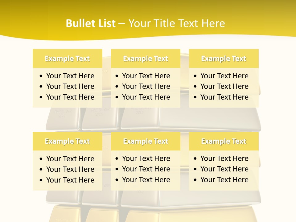 Platinum Stacked Reserve PowerPoint Template