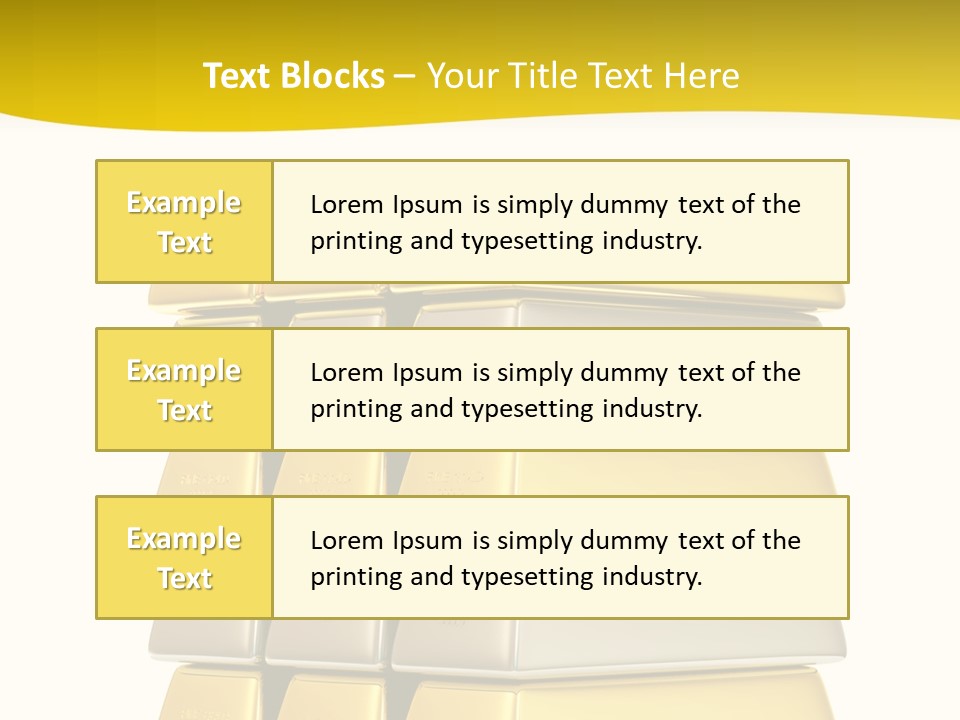 Platinum Stacked Reserve PowerPoint Template