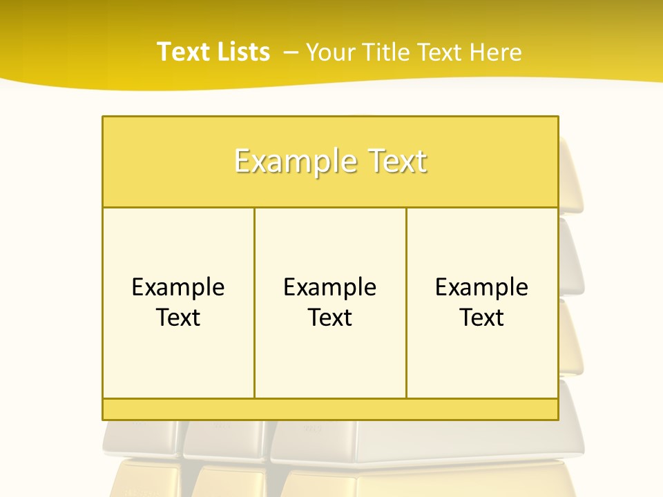 Platinum Stacked Reserve PowerPoint Template
