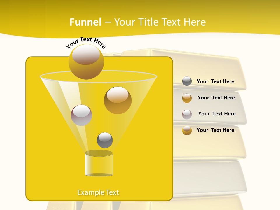 Platinum Stacked Reserve PowerPoint Template