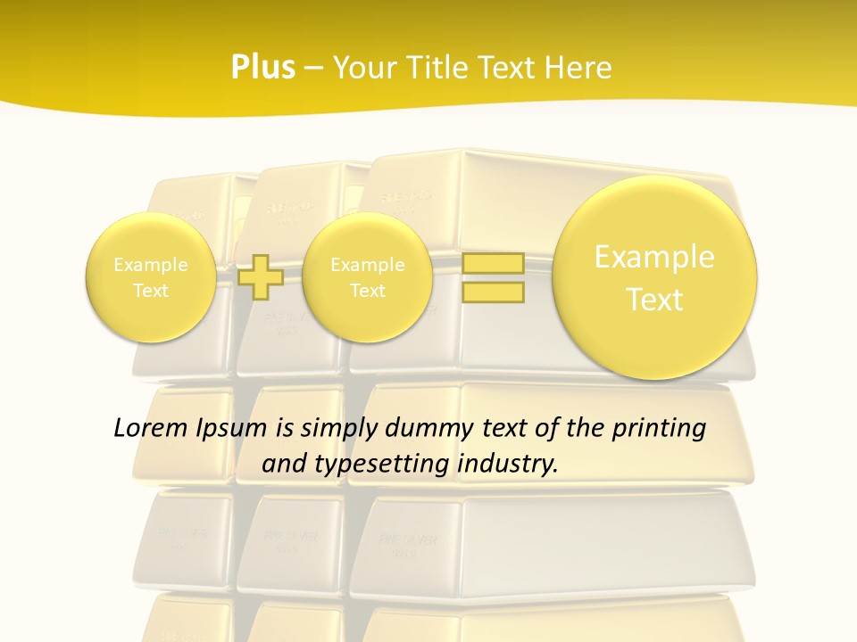 Platinum Stacked Reserve PowerPoint Template