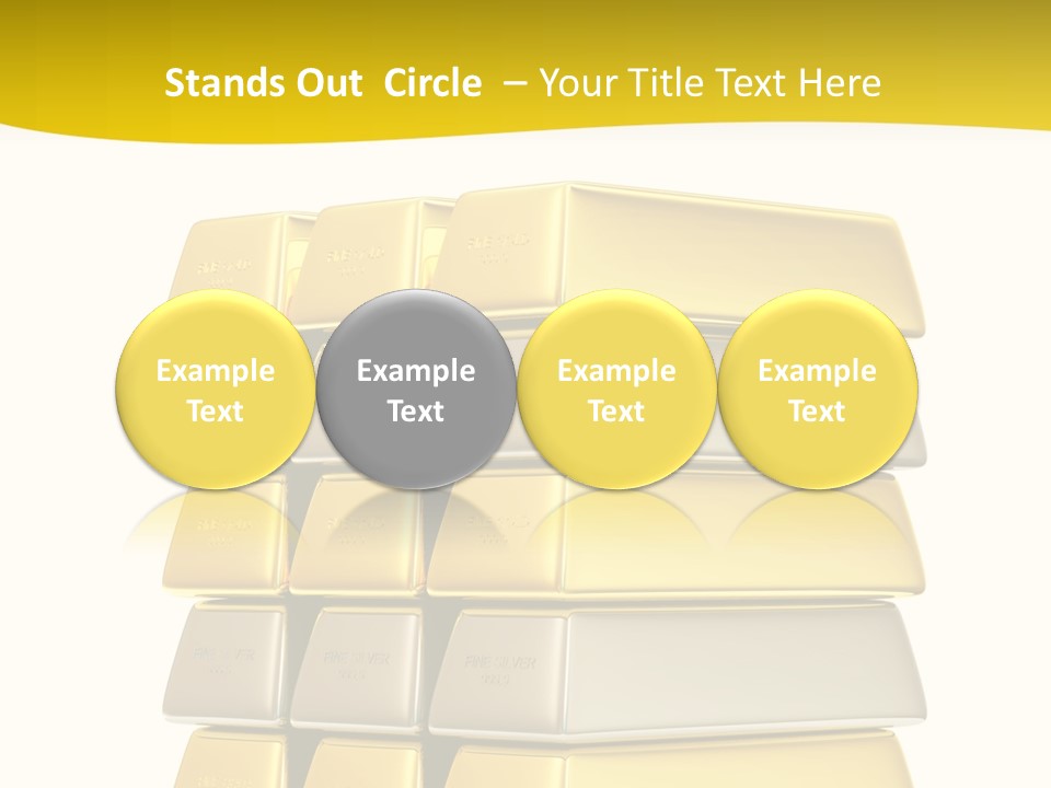 Platinum Stacked Reserve PowerPoint Template