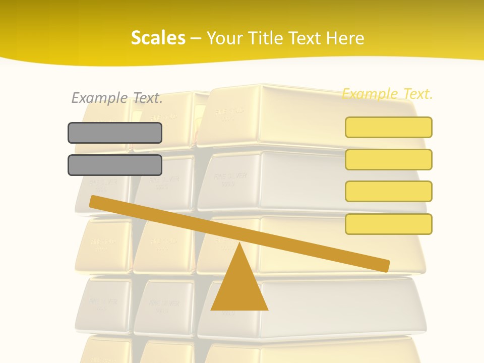 Platinum Stacked Reserve PowerPoint Template