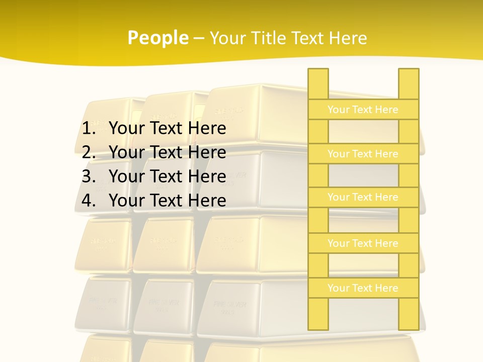 Platinum Stacked Reserve PowerPoint Template