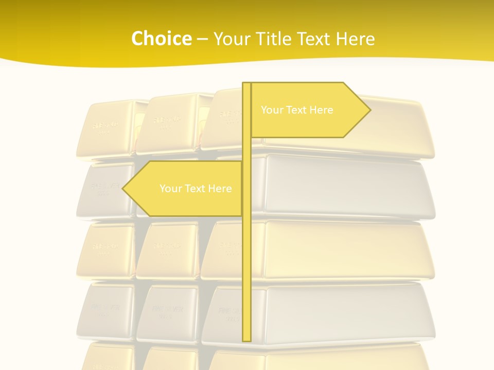 Platinum Stacked Reserve PowerPoint Template