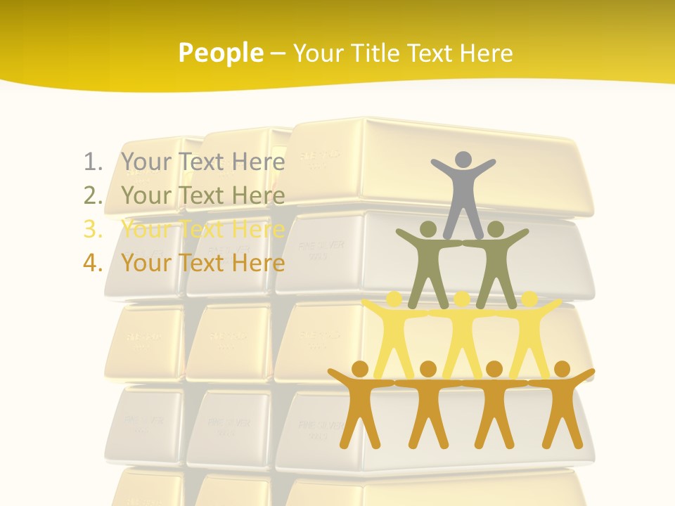 Platinum Stacked Reserve PowerPoint Template